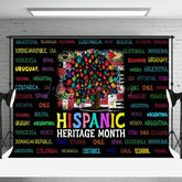 Lofaris Trees Names Black Hispanic Heritage Month Backdrop